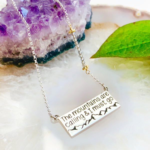 Mountains are calling Necklace