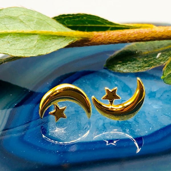 Moon Star Studs