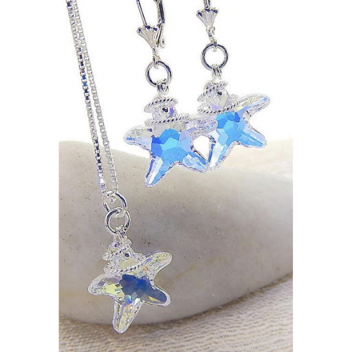 Starlet Necklace - Starfish Sparkles
