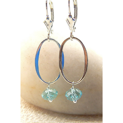 Aria Earrings - Crystal Links