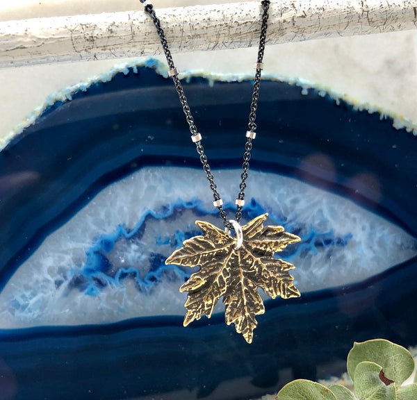 O Canada Maple Leaf Pendant