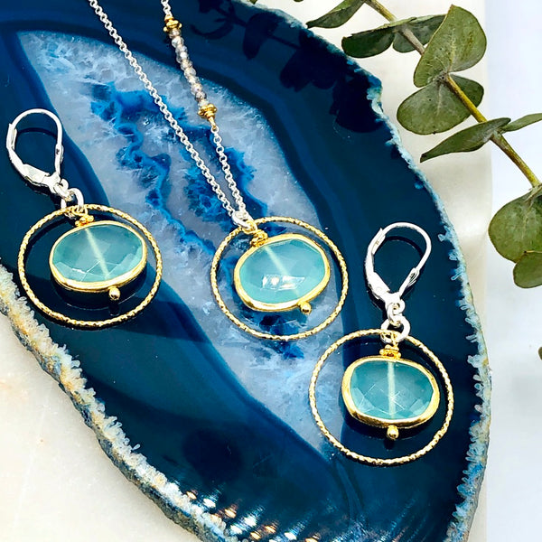 Sophia Gemstone Earring