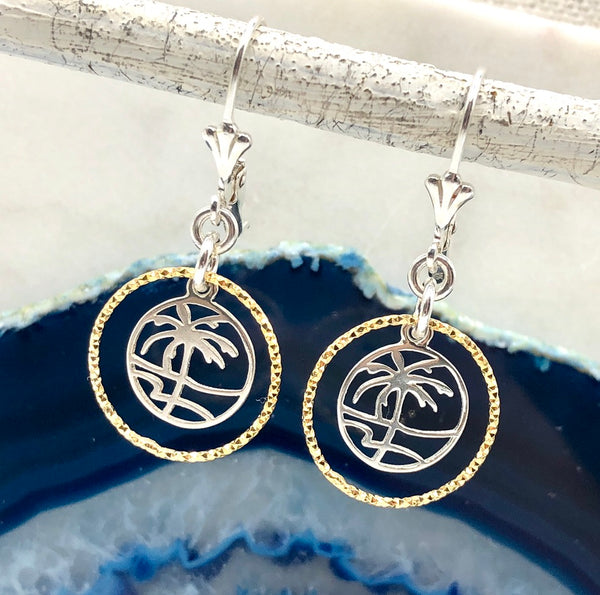 Tropical Silhouette Earrings