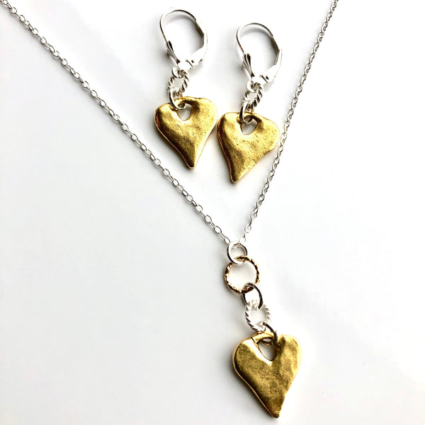 Rustic Heart Necklace