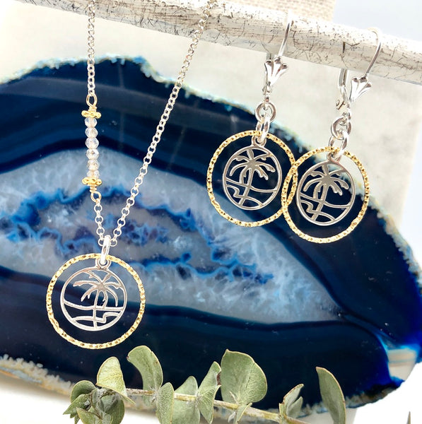 Tropical Silhouette Earrings