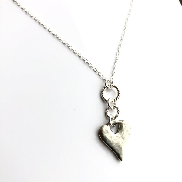 Rustic Heart Necklace