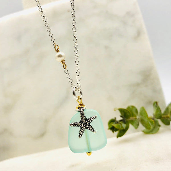 Pebble Starfish Pendant