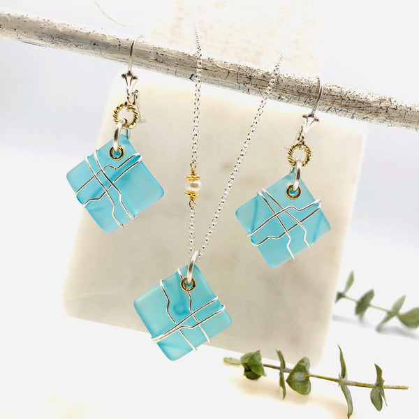 Diamond Seaglass Set