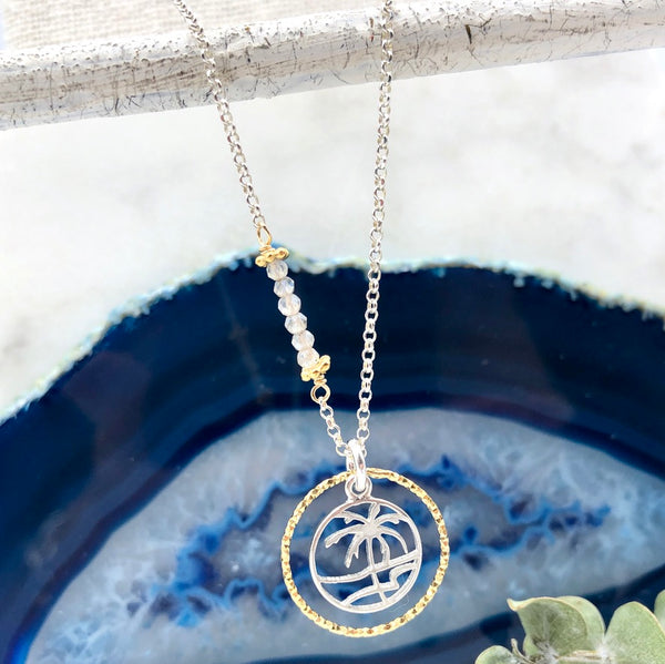 Tropical Silhouette Necklace