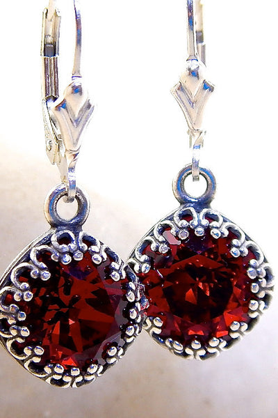 Kara Drop Earrings - Classic Antique Crystal