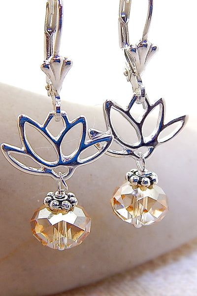 Lotus Necklace - Lotus Silhouettes