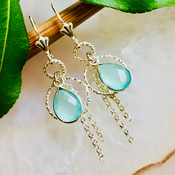 Dewdrop Fringe Earrings