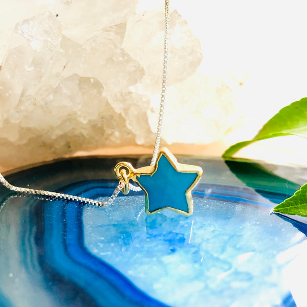 Star Bright Gemstone Pendant Necklace